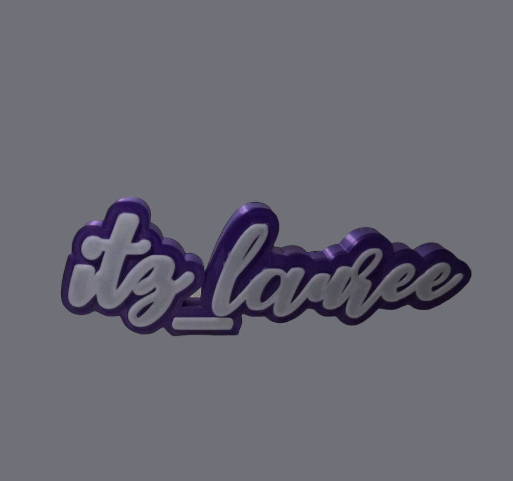 Personalisierter LED Schriftzug | LED Dings | Personalized LED Letters