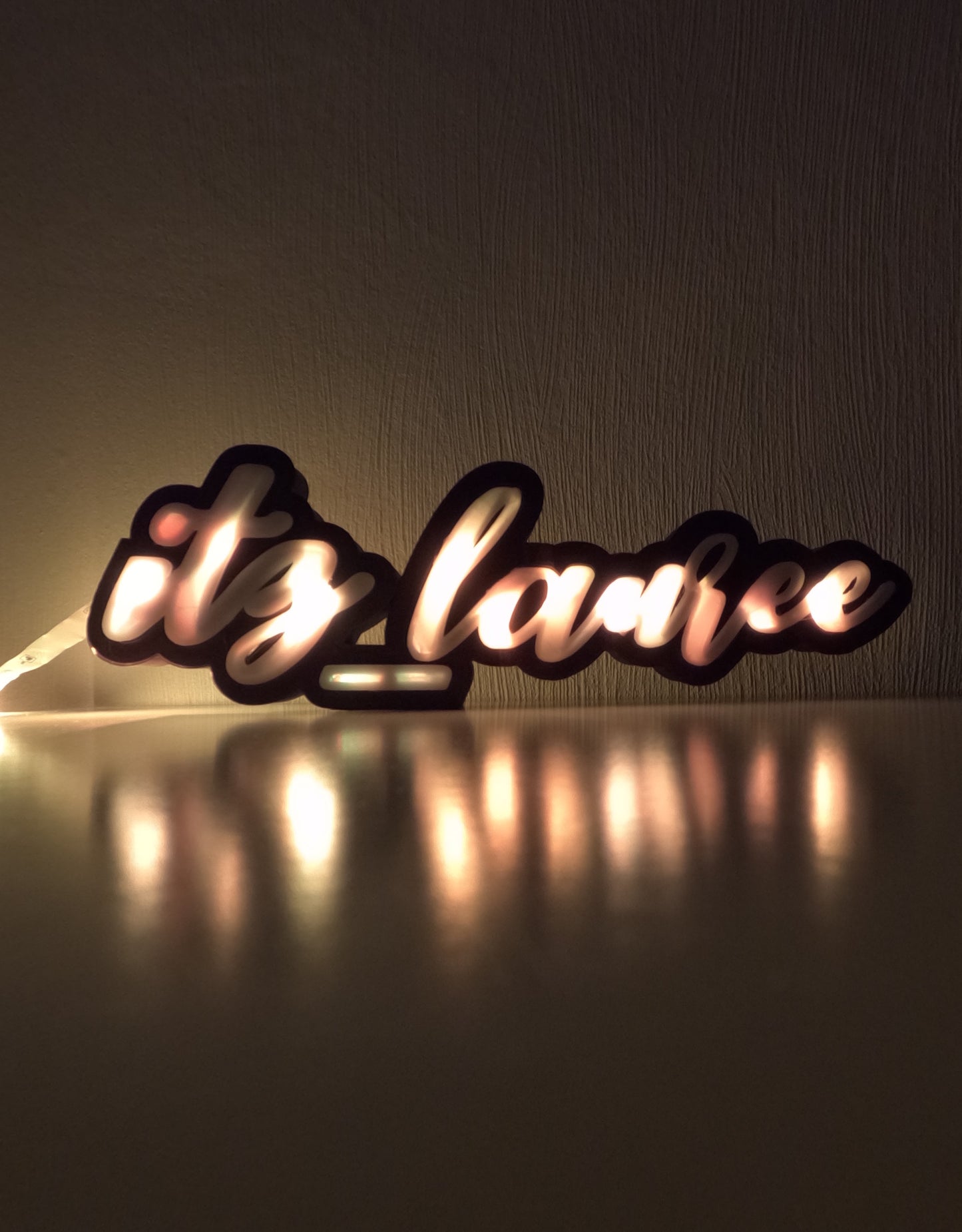 Personalisierter LED Schriftzug | LED Dings | Personalized LED Letters